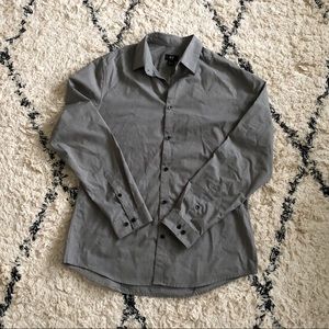 Slim fit button down.